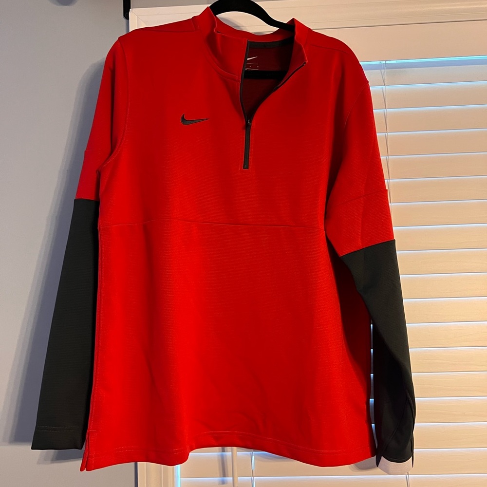 Nike red pullover